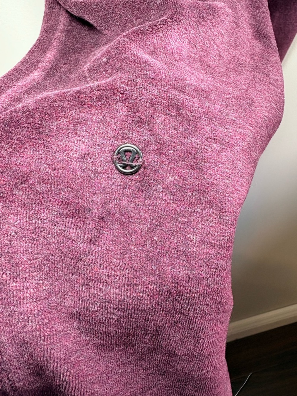 Lululemon Plum Velour Joggers Soft Lounge Athleisure Pants - Picture 4 of 6